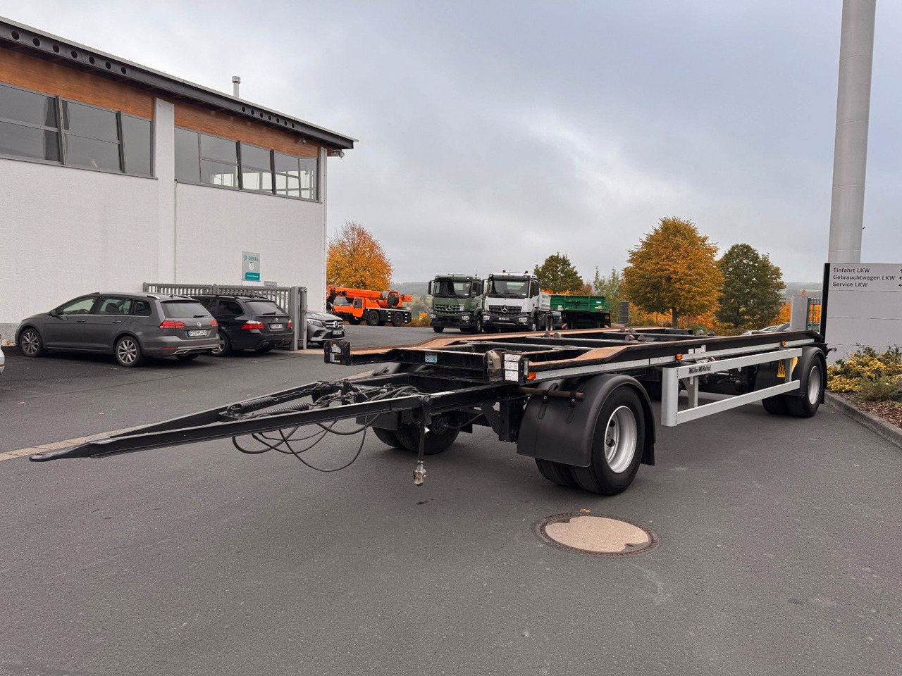 Remorque châssis Müller-Mitteltal RA-T 18,0 Containerfahrgestell: photos 21 Remorque châssis Müller-Mitteltal RA-T 18,0 Containerfahrgestell: photos 21