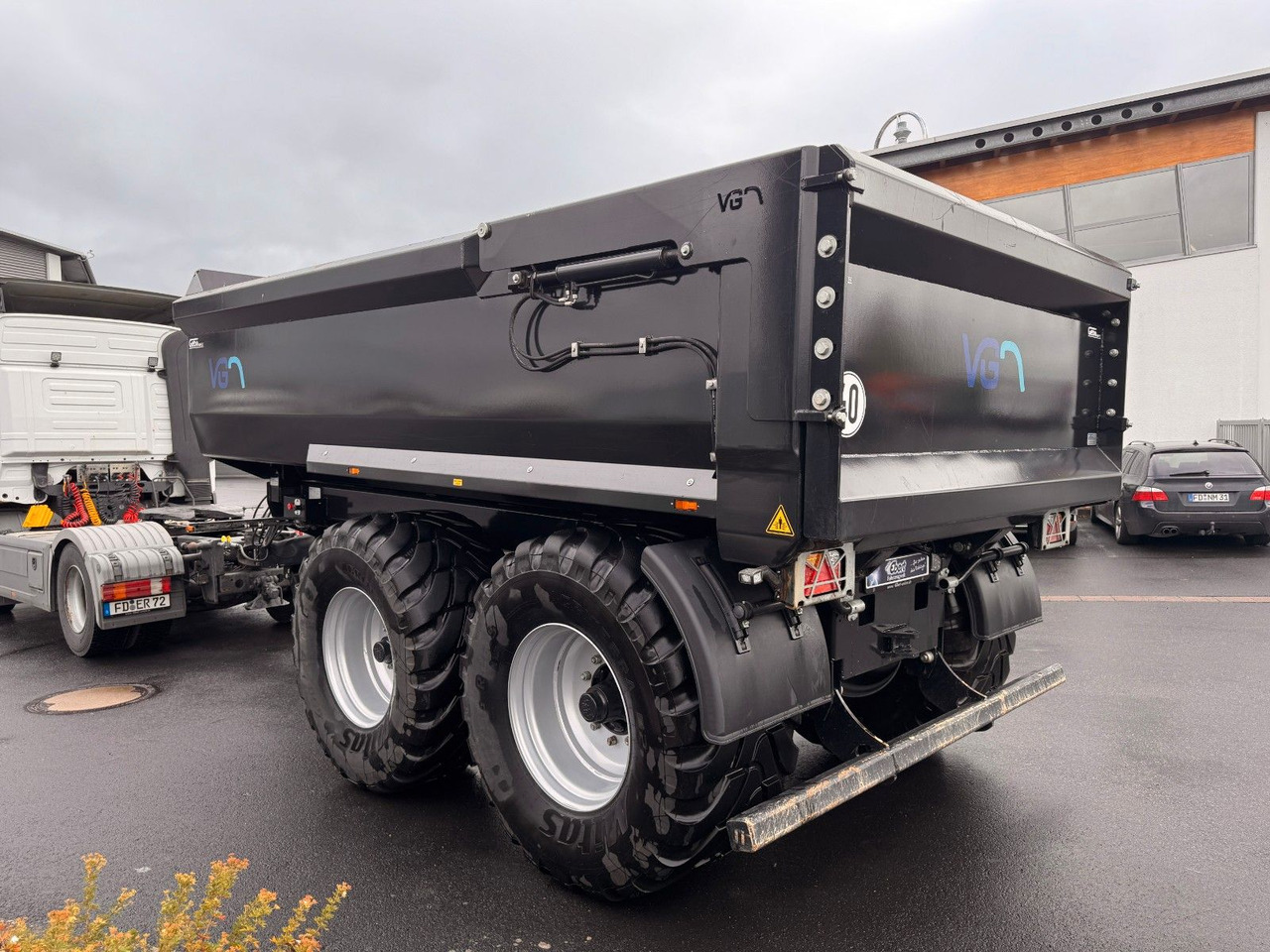 Van Ginkel Machines Agrarkipper - Remorque: photos 5 Van Ginkel Machines Agrarkipper - Remorque: photos 5