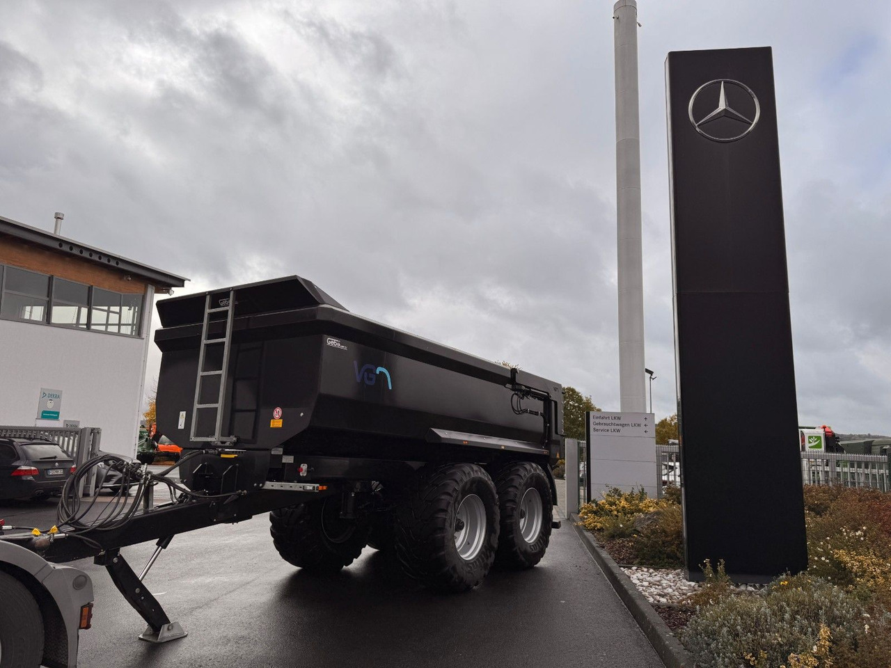 Van Ginkel Machines Agrarkipper - Remorque: photos 1 Van Ginkel Machines Agrarkipper - Remorque: photos 1