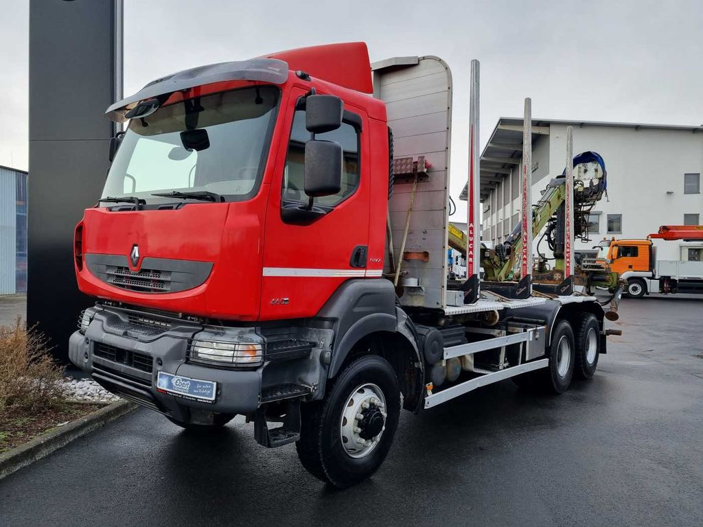 Renault Kerax 460.35 DXI 6x6 Loglift 96 S blatt/blatt - Camion grumier, Camion grue: photos 2 Renault Kerax 460.35 DXI 6x6 Loglift 96 S blatt/blatt - Camion grumier, Camion grue: photos 2
