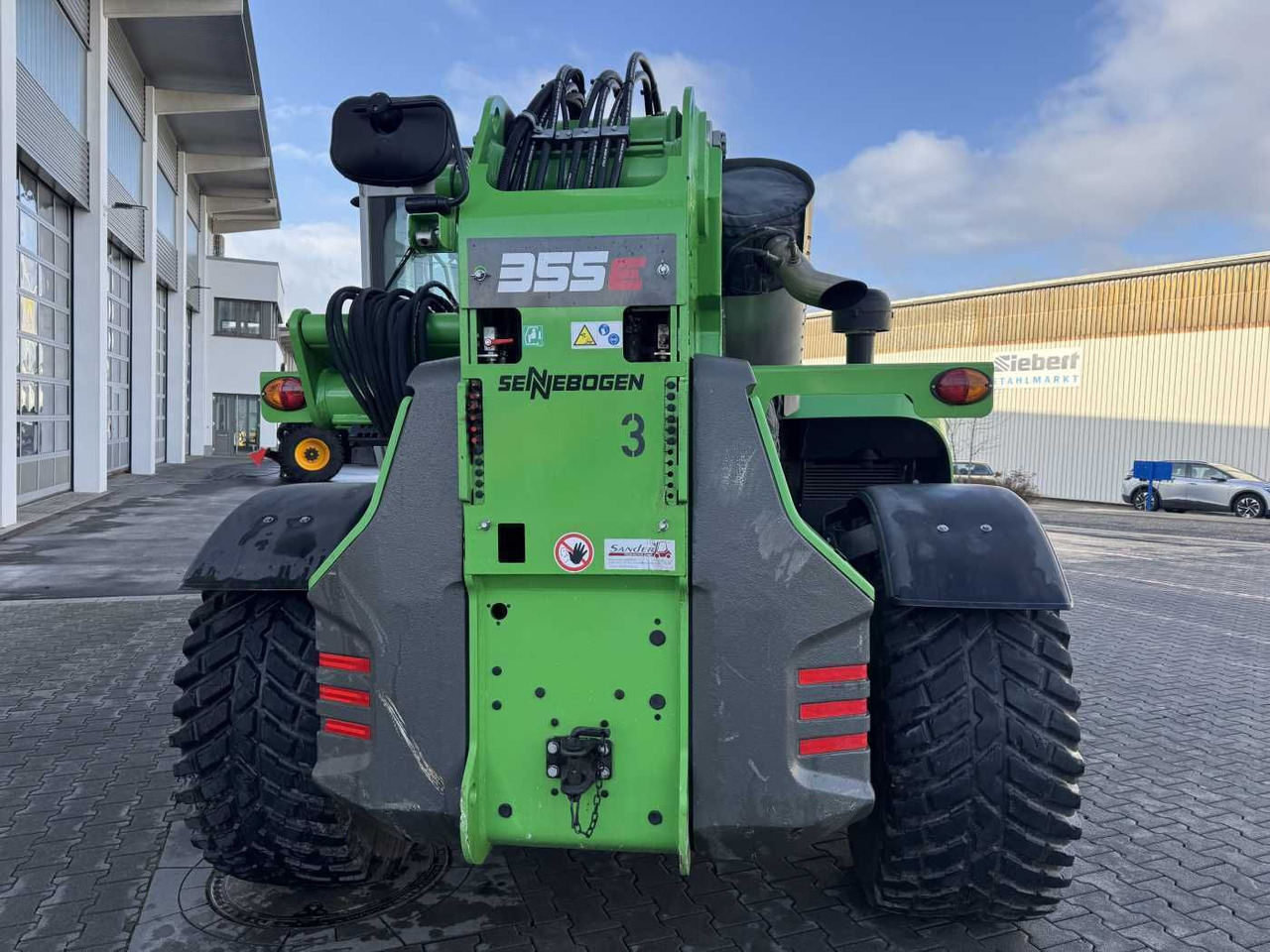 Sennebogen 355 E / Greifschaufel / nur 998h! - Chargeuse sur pneus: photos 3 Sennebogen 355 E / Greifschaufel / nur 998h! - Chargeuse sur pneus: photos 3