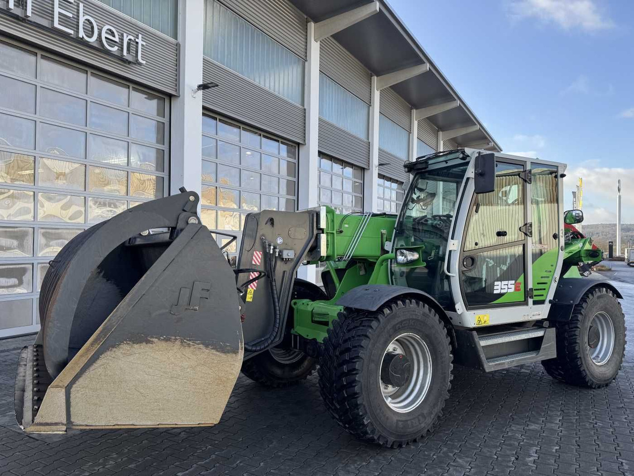 Sennebogen 355 E / Greifschaufel / nur 998h! - Chargeuse sur pneus: photos 5 Sennebogen 355 E / Greifschaufel / nur 998h! - Chargeuse sur pneus: photos 5