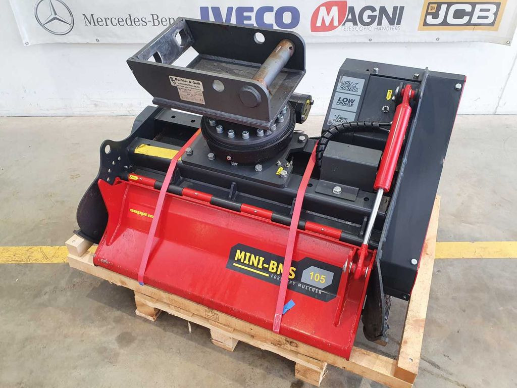 Seppi M. MINI-BMS 105 Mulcher / DEMO / Drehmotor - Broyeur forestier: photos 2 Seppi M. MINI-BMS 105 Mulcher / DEMO / Drehmotor - Broyeur forestier: photos 2
