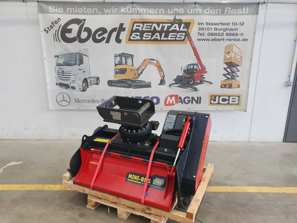 Seppi M. MINI-BMS 105 Mulcher / DEMO / Drehmotor - Broyeur forestier: photos 1 Seppi M. MINI-BMS 105 Mulcher / DEMO / Drehmotor - Broyeur forestier: photos 1