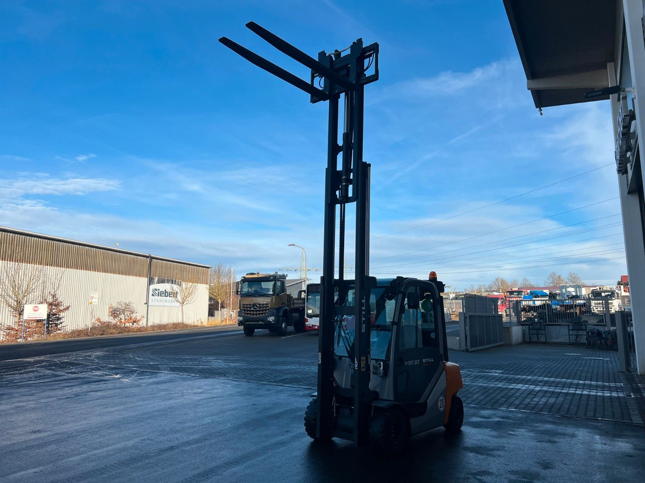 Chariot élévateur diesel Still RX70-30 / Triplex: 4.60m / nur 568h / SS / Waage: photos 11 Chariot élévateur diesel Still RX70-30 / Triplex: 4.60m / nur 568h / SS / Waage: photos 11