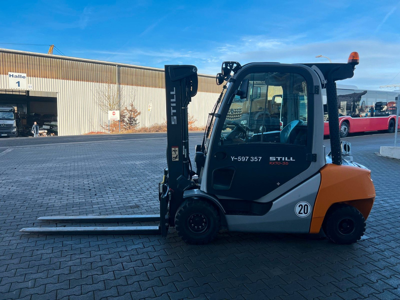 Chariot élévateur diesel Still RX70-30 / Triplex: 4.60m / nur 568h / SS / Waage: photos 7 Chariot élévateur diesel Still RX70-30 / Triplex: 4.60m / nur 568h / SS / Waage: photos 7