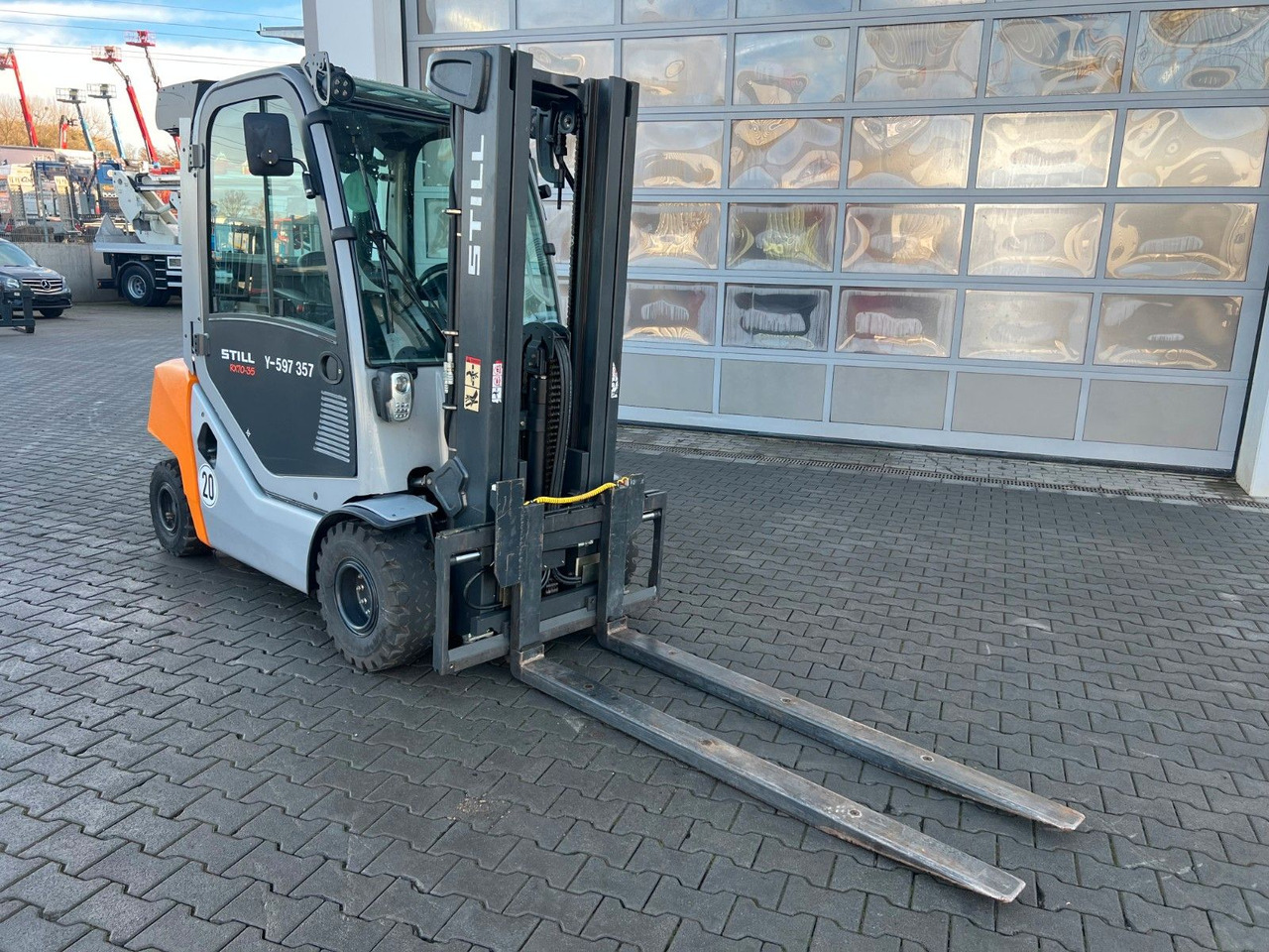 Chariot élévateur diesel Still RX70-30 / Triplex: 4.60m / nur 568h / SS / Waage: photos 10 Chariot élévateur diesel Still RX70-30 / Triplex: 4.60m / nur 568h / SS / Waage: photos 10