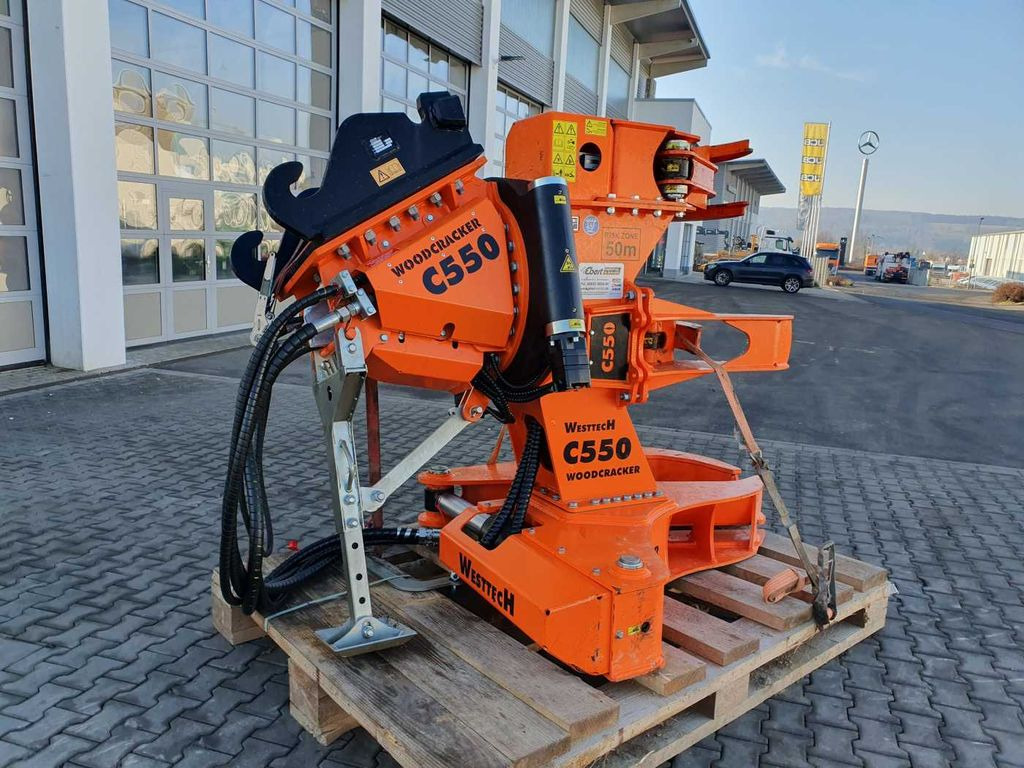 Westtech Woodcracker C550 Sammler Power-Tiltator - Tête d'abattage: photos 4 Westtech Woodcracker C550 Sammler Power-Tiltator - Tête d'abattage: photos 4