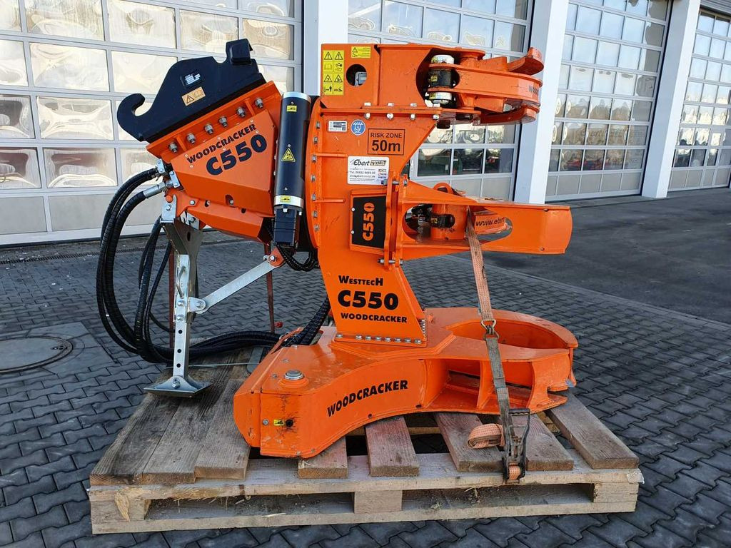 Westtech Woodcracker C550 Sammler Power-Tiltator - Tête d'abattage: photos 3 Westtech Woodcracker C550 Sammler Power-Tiltator - Tête d'abattage: photos 3