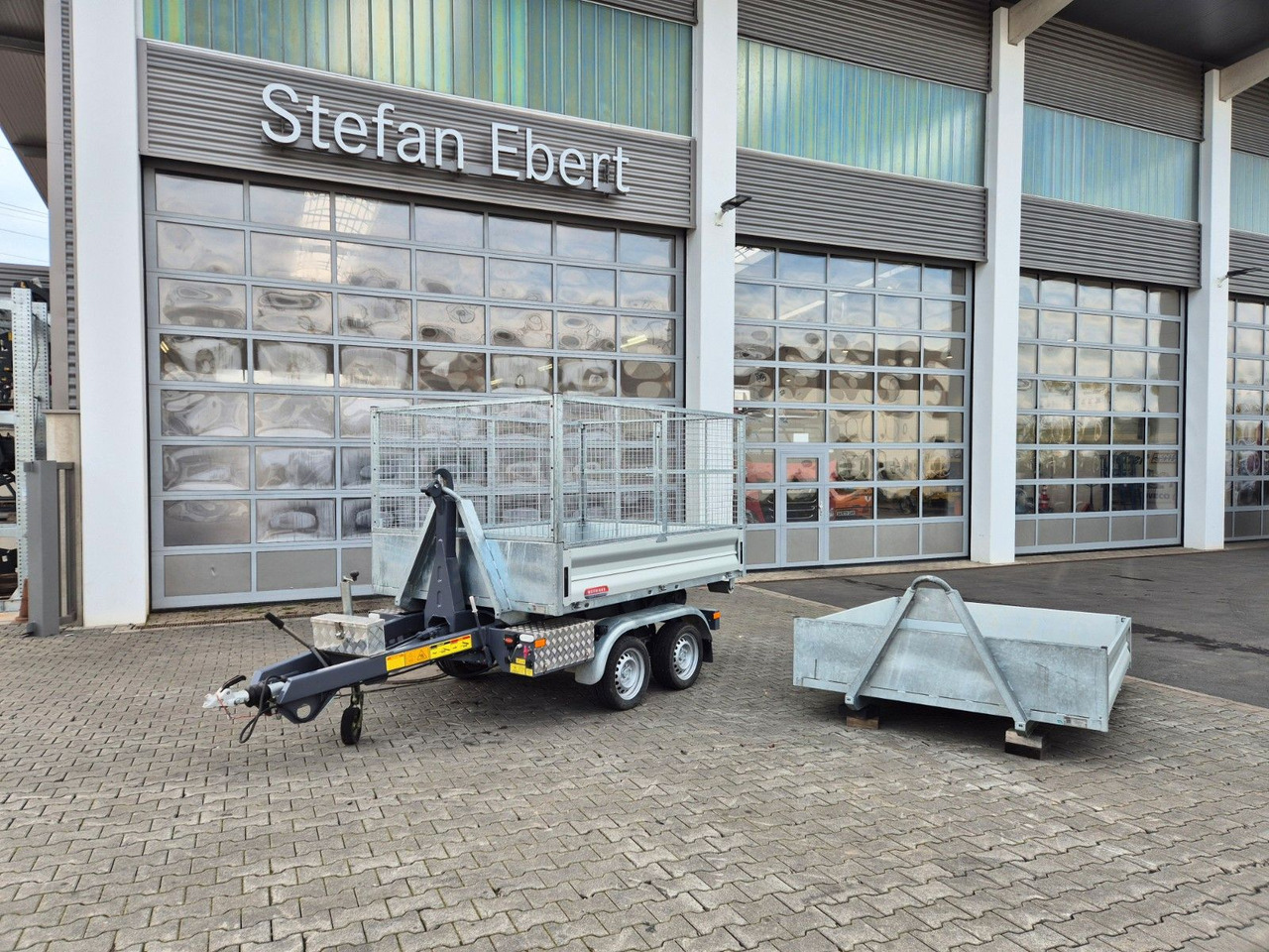 Wörmann Abrollkipper Mulde Gitterbox - Remorque ampliroll/ Multibenne: photos 3 Wörmann Abrollkipper Mulde Gitterbox - Remorque ampliroll/ Multibenne: photos 3