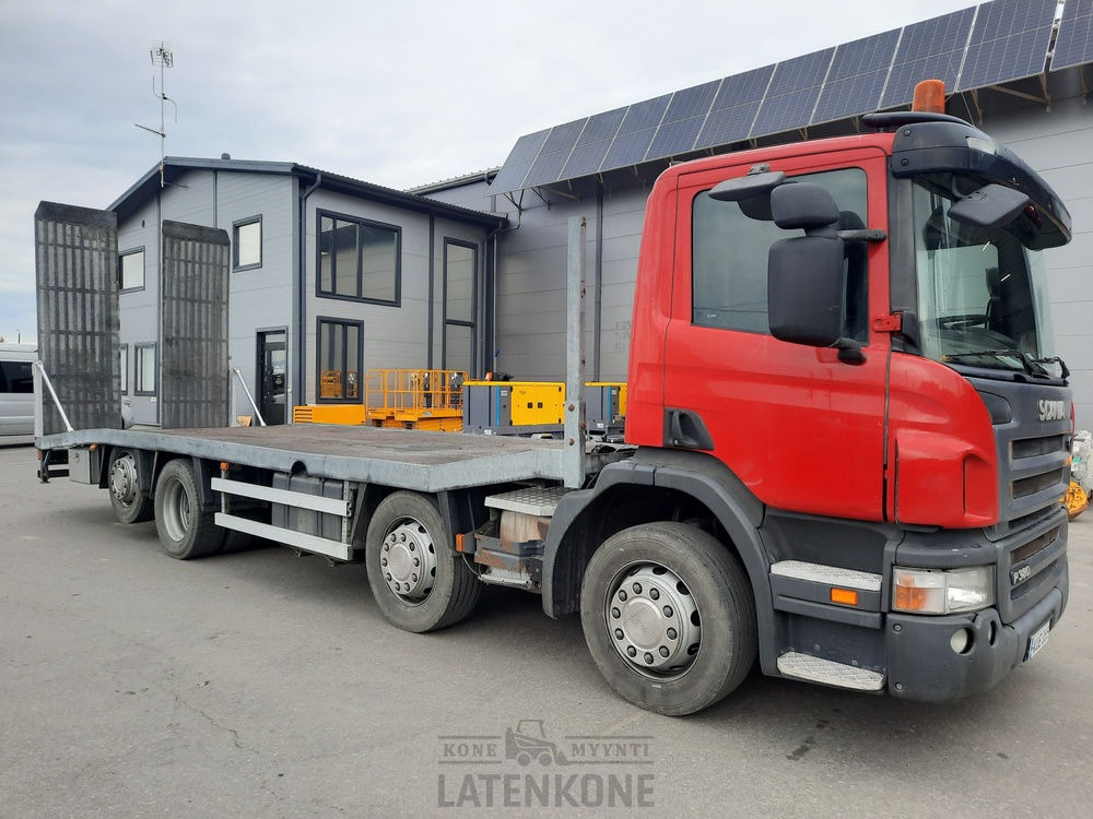 Scania P380 8x2 koneenkuljetusauto - Camion porte-voitures: photos 2 Scania P380 8x2 koneenkuljetusauto - Camion porte-voitures: photos 2