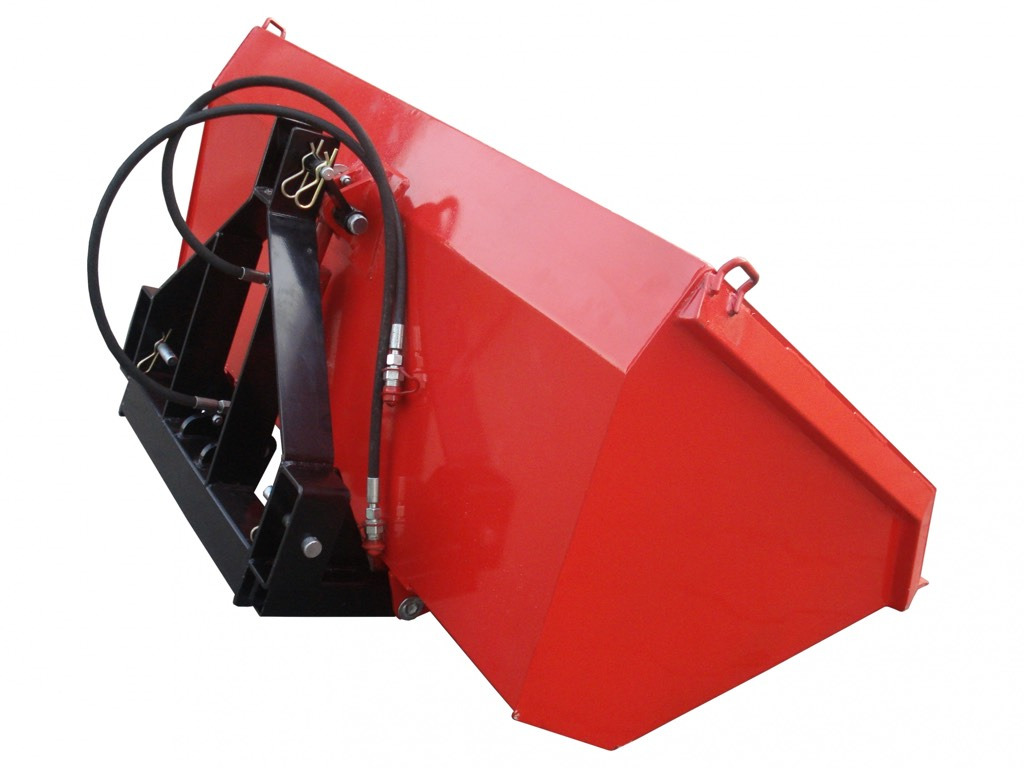 Agromet bucket with hydraulics ŁH-1000 for tractor - Godet pour chargeur pour Machine agricole: photos 4 Agromet bucket with hydraulics ŁH-1000 for tractor - Godet pour chargeur pour Machine agricole: photos 4