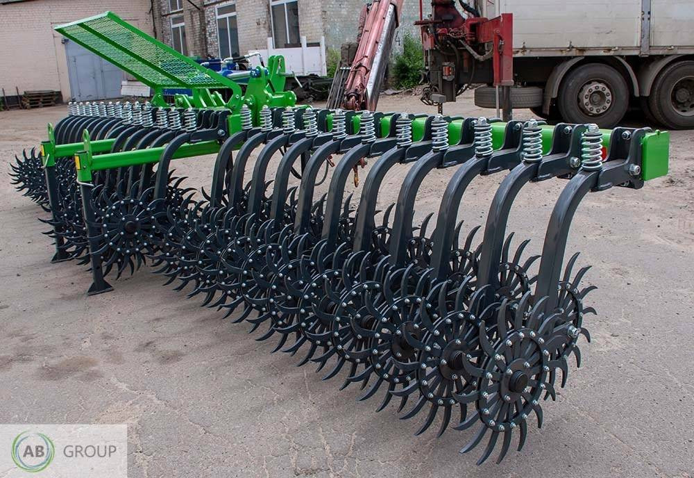 Avers-Agro Rotary hoe 5.3m - Green Star 5.3 Euro - Outils du sol: photos 2 Avers-Agro Rotary hoe 5.3m - Green Star 5.3 Euro - Outils du sol: photos 2