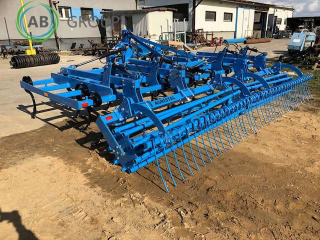 Bineuse Cultivator and stubble cultivator hydraulically folded 5 m Agristal KUŚ: photos 1