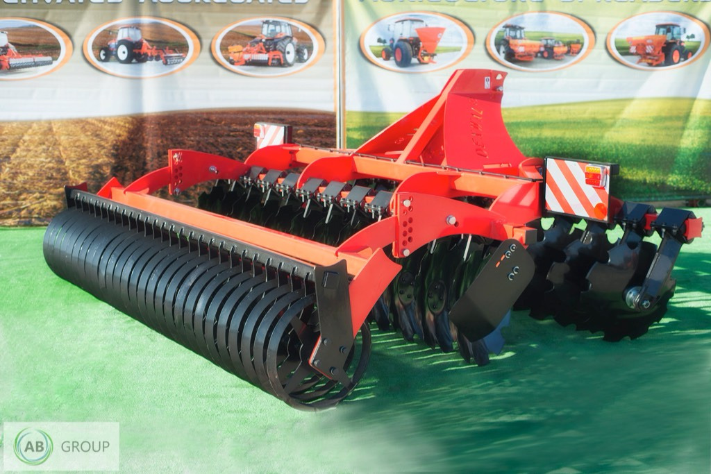 Dexwal disc harrow Żuk with V-roller, 2 m - Cover crop: photos 2 Dexwal disc harrow Żuk with V-roller, 2 m - Cover crop: photos 2