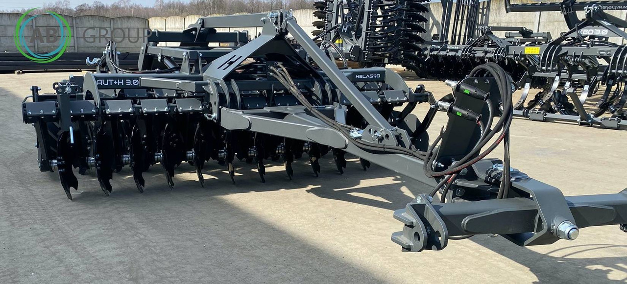 Helagro disc cultivator with tyre roller AUTW 3m - Cover crop: photos 4 Helagro disc cultivator with tyre roller AUTW 3m - Cover crop: photos 4