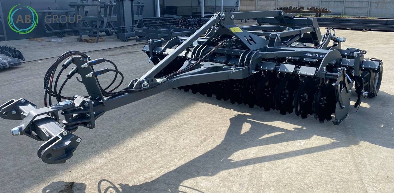 Helagro disc cultivator with tyre roller AUTW 3m - Cover crop: photos 1 Helagro disc cultivator with tyre roller AUTW 3m - Cover crop: photos 1