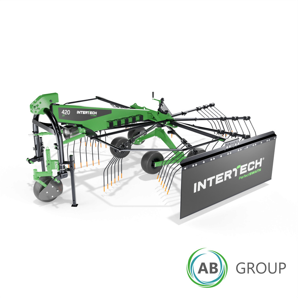 Inter-Tech Rotary Rake ZKT-420, 4.2 m - Faneuse: photos 1 Inter-Tech Rotary Rake ZKT-420, 4.2 m - Faneuse: photos 1