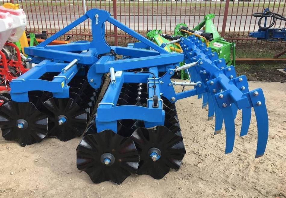 Inter-Tech front disc cultivator 3 m with flat bar drag BAP02 - Cover crop: photos 4 Inter-Tech front disc cultivator 3 m with flat bar drag BAP02 - Cover crop: photos 4
