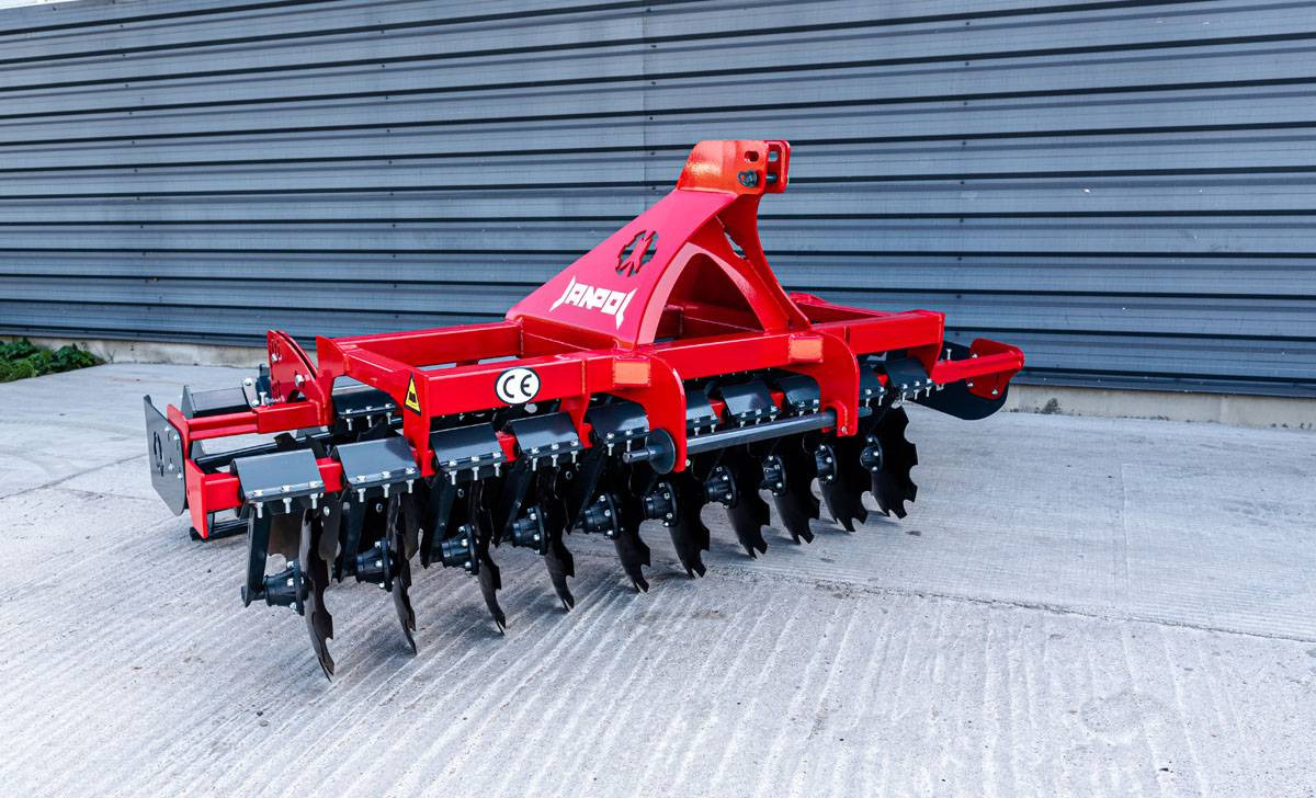 Janpol disc harrow 2.7m - Cover crop: photos 1 Janpol disc harrow 2.7m - Cover crop: photos 1