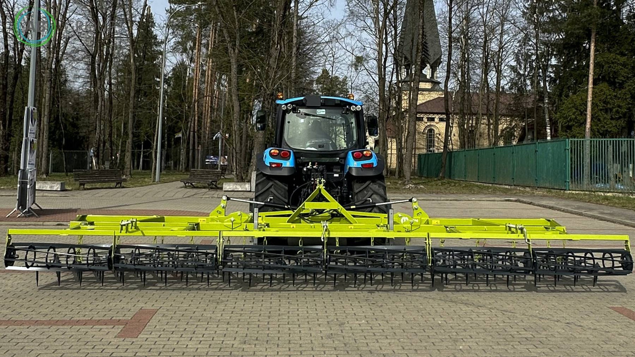 POM Augustów 7-field mounted tine harrow with string roller - Herse: photos 3 POM Augustów 7-field mounted tine harrow with string roller - Herse: photos 3