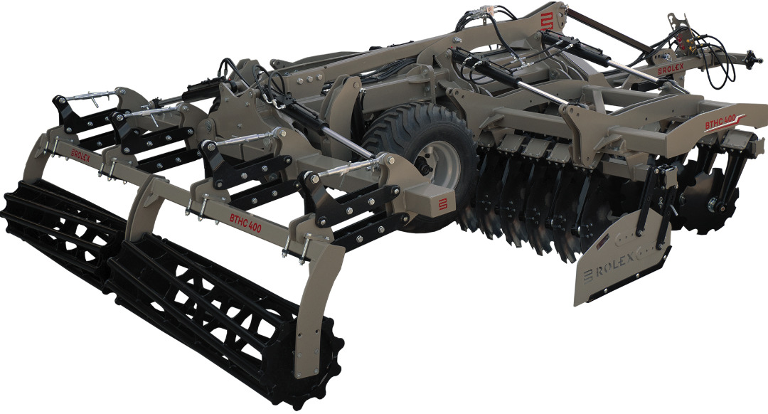 Rol-ex ciężka brona talerzowa uprawowo-ścierniskowa, składana hydraulicznie 4,0 BTHC - Cover crop: photos 1 Rol-ex ciężka brona talerzowa uprawowo-ścierniskowa, składana hydraulicznie 4,0 BTHC - Cover crop: photos 1