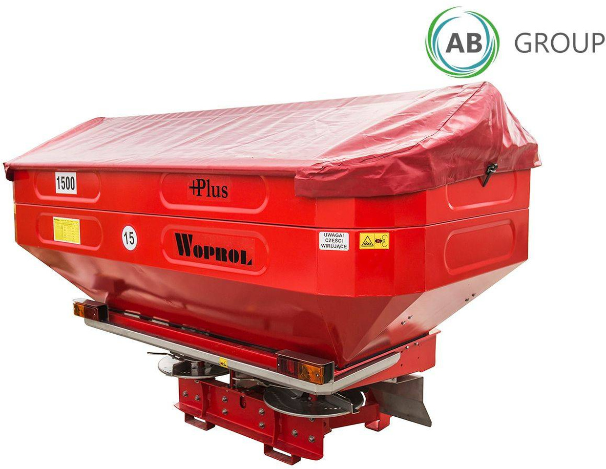 Woprol Fertilizer Spreader JUNIOR II MAX (1000kg, 1500kg, 2000kg) - Distributeur d'engrais: photos 1 Woprol Fertilizer Spreader JUNIOR II MAX (1000kg, 1500kg, 2000kg) - Distributeur d'engrais: photos 1