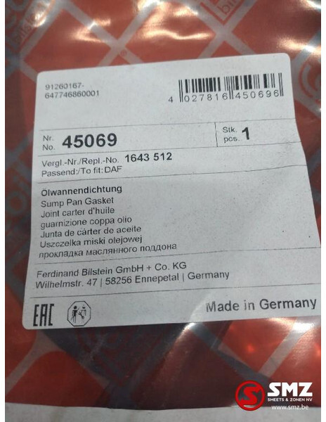 DAF pakking oliecarter DAF - Carter pour Camion: photos 3 DAF pakking oliecarter DAF - Carter pour Camion: photos 3