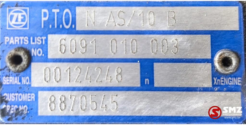 Iveco Occ versnellingsbak + intarder + PTO 12AS2331TD - Boîte de vitesse pour Camion: photos 5 Iveco Occ versnellingsbak + intarder + PTO 12AS2331TD - Boîte de vitesse pour Camion: photos 5