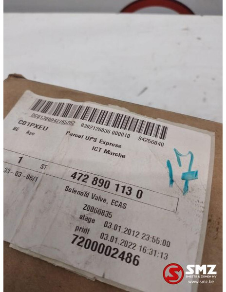 Mercedes-Benz Occ ECAS magneetventiel Mercedes Actros MP4 A00132 - Bloc de gestion pour Camion: photos 4 Mercedes-Benz Occ ECAS magneetventiel Mercedes Actros MP4 A00132 - Bloc de gestion pour Camion: photos 4