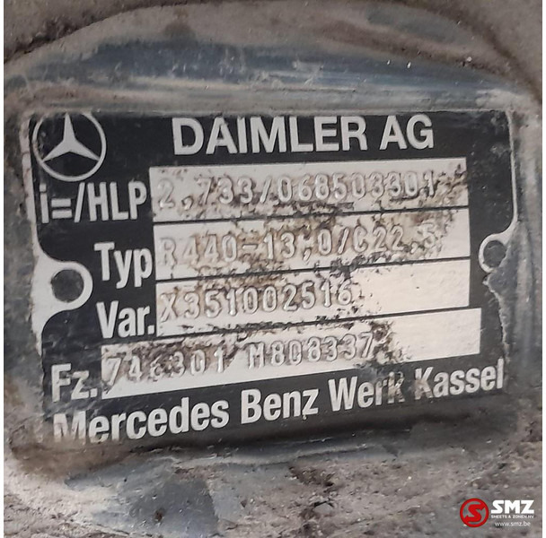 Mercedes-Benz Occ differentiëel R440-13A22.5 i=2,733 Mercedes - Différentiel pour Camion: photos 4 Mercedes-Benz Occ differentiëel R440-13A22.5 i=2,733 Mercedes - Différentiel pour Camion: photos 4