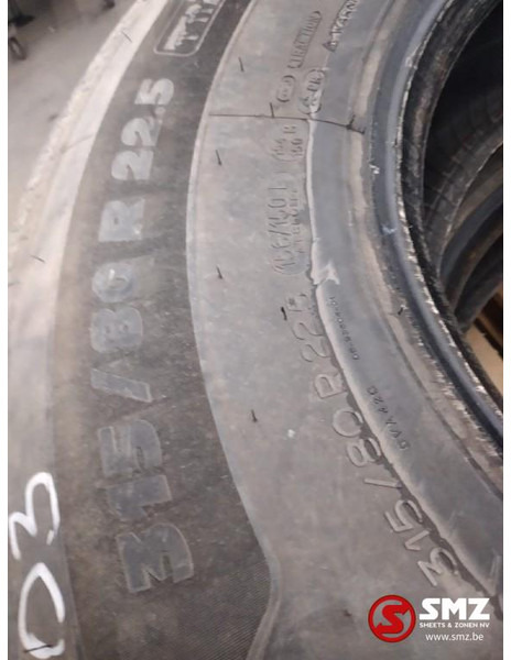 Michelin Occ vrachtwagenband Michelin 315/80R22.5 - Pneu pour Camion: photos 3 Michelin Occ vrachtwagenband Michelin 315/80R22.5 - Pneu pour Camion: photos 3