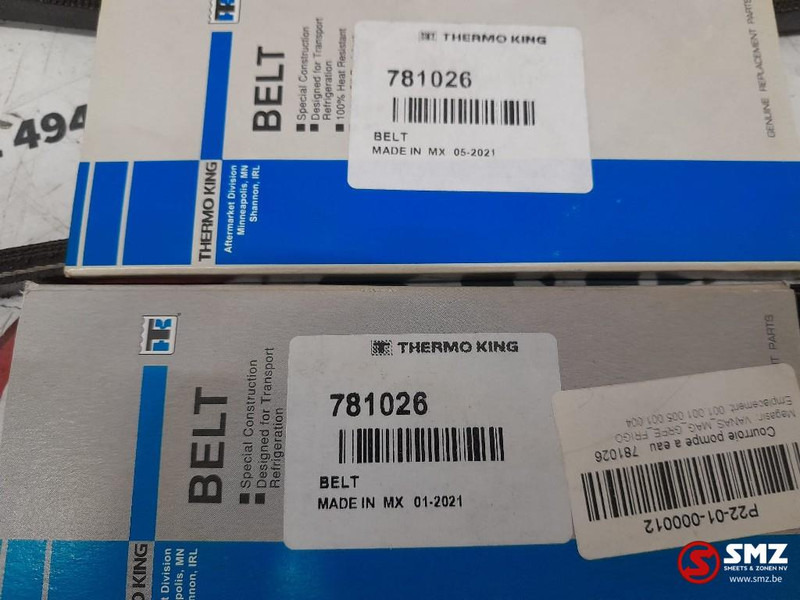 THERMOKING Set van 2 waterpompriemen Thermoking - Courroie pour Camion: photos 4 THERMOKING Set van 2 waterpompriemen Thermoking - Courroie pour Camion: photos 4