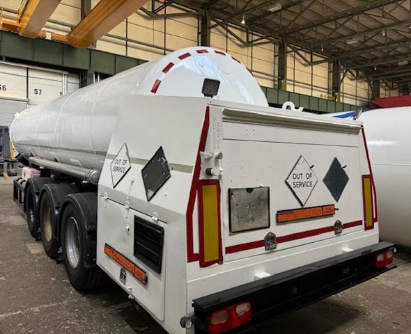 CRYOLOR Gas tank semi-trailer cryogenic used for nitrogen, argon, oxygen, LIN, LOX, LAR. - Semi-remorque citerne: photos 4 CRYOLOR Gas tank semi-trailer cryogenic used for nitrogen, argon, oxygen, LIN, LOX, LAR. - Semi-remorque citerne: photos 4