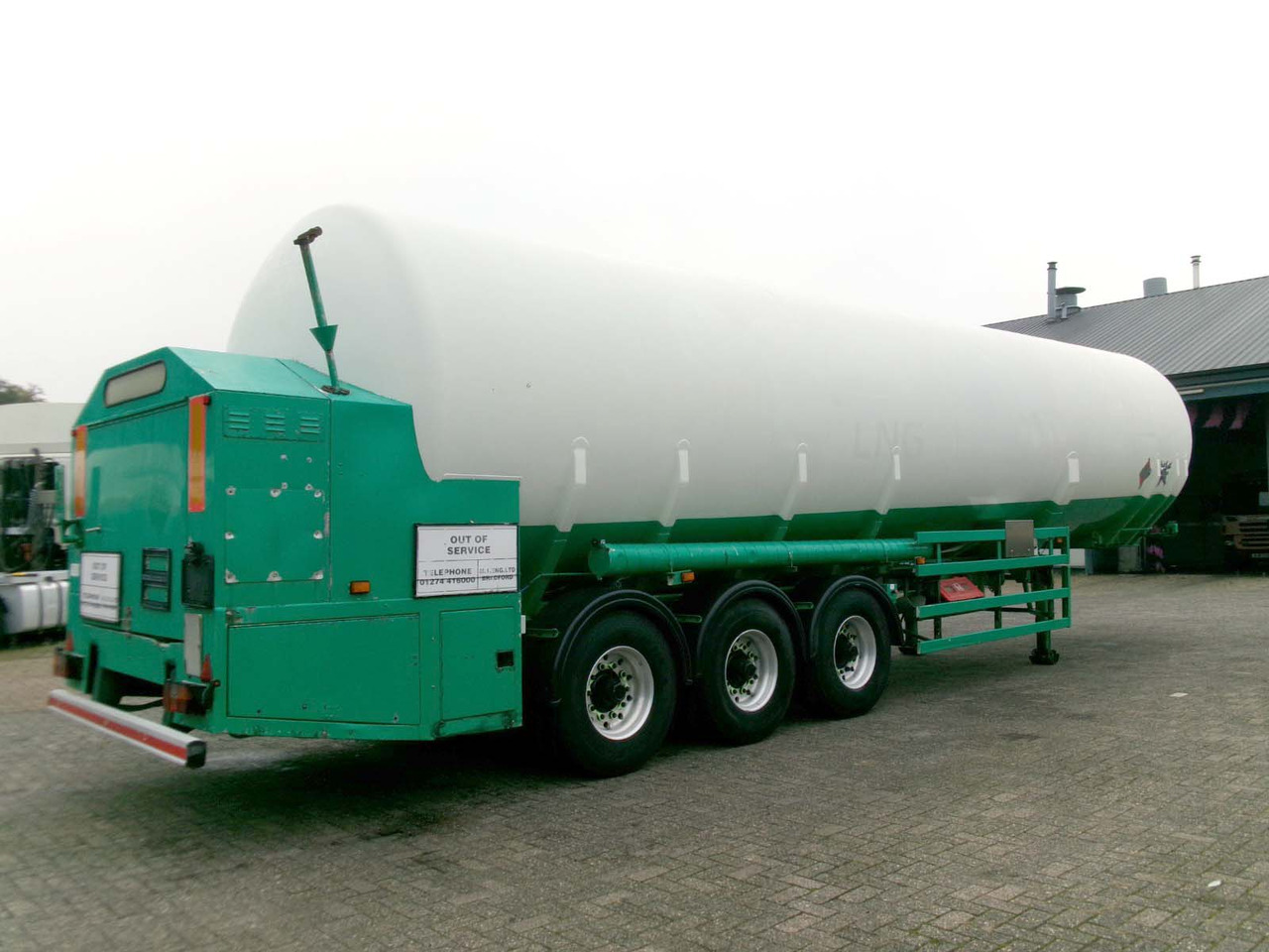 M1 Engineering Gas tank semi-trailer cryogenic used for LNG Methan Methane - Semi-remorque citerne: photos 3 M1 Engineering Gas tank semi-trailer cryogenic used for LNG Methan Methane - Semi-remorque citerne: photos 3