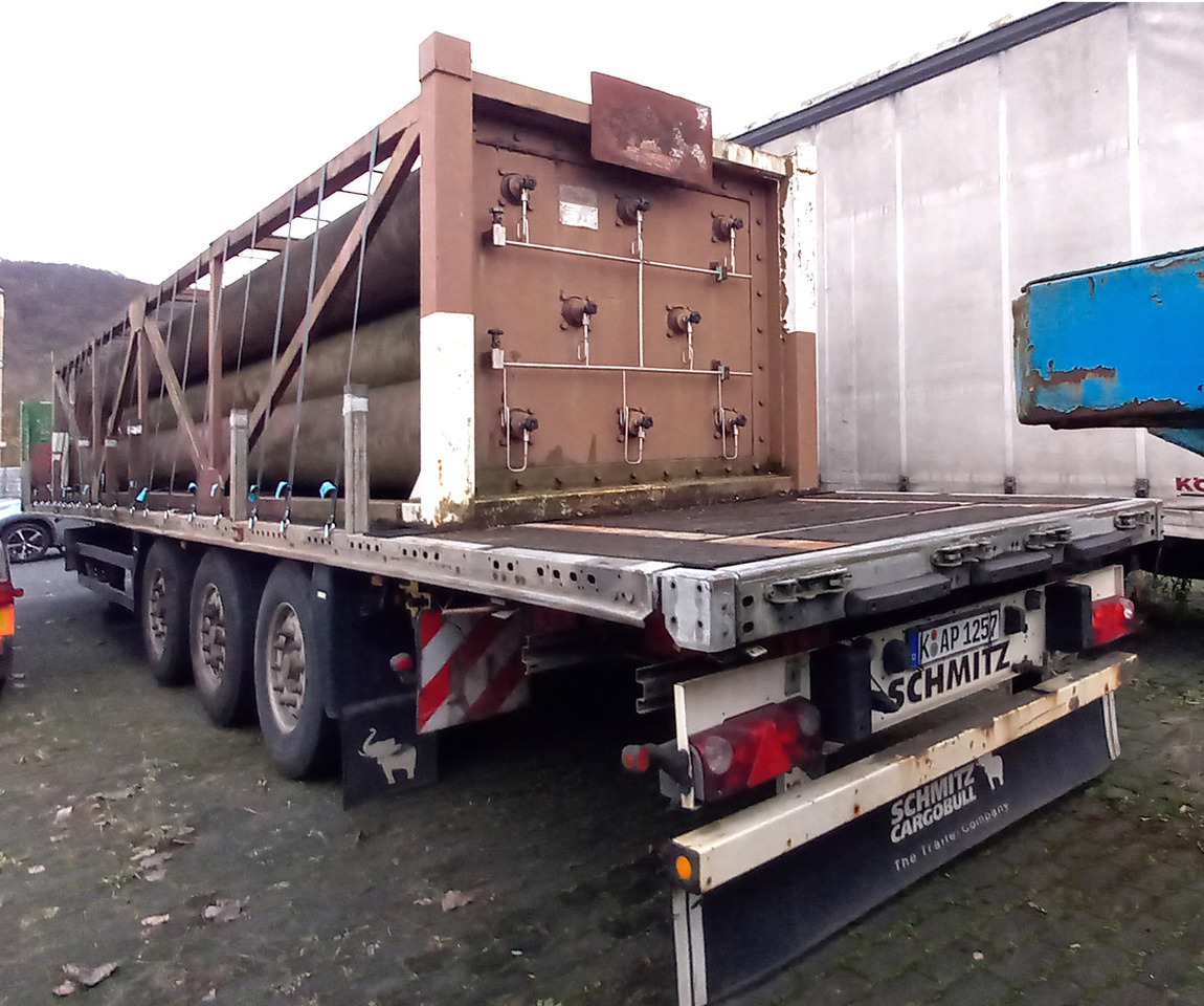 SCHMITZ Gas tube semi-trailer used for helium, hydrogen, oxygen, nitrogen, argon, methane, CNG - Semi-remorque citerne: photos 4 SCHMITZ Gas tube semi-trailer used for helium, hydrogen, oxygen, nitrogen, argon, methane, CNG - Semi-remorque citerne: photos 4