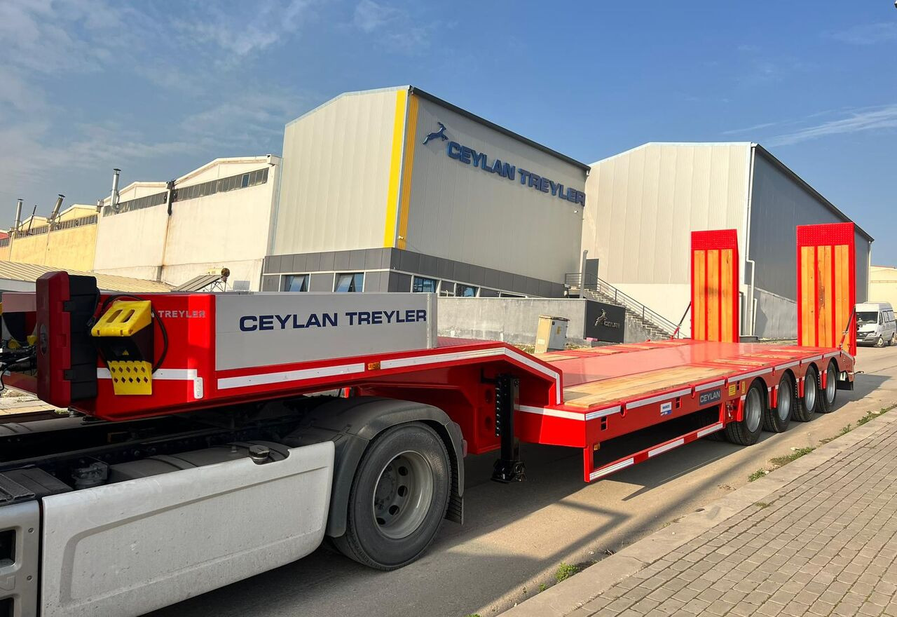 CEYLAN 4 AXLES STANDART & EXTENDABLE LOWBED - Semi-remorque surbaissé: photos 1 CEYLAN 4 AXLES STANDART & EXTENDABLE LOWBED - Semi-remorque surbaissé: photos 1