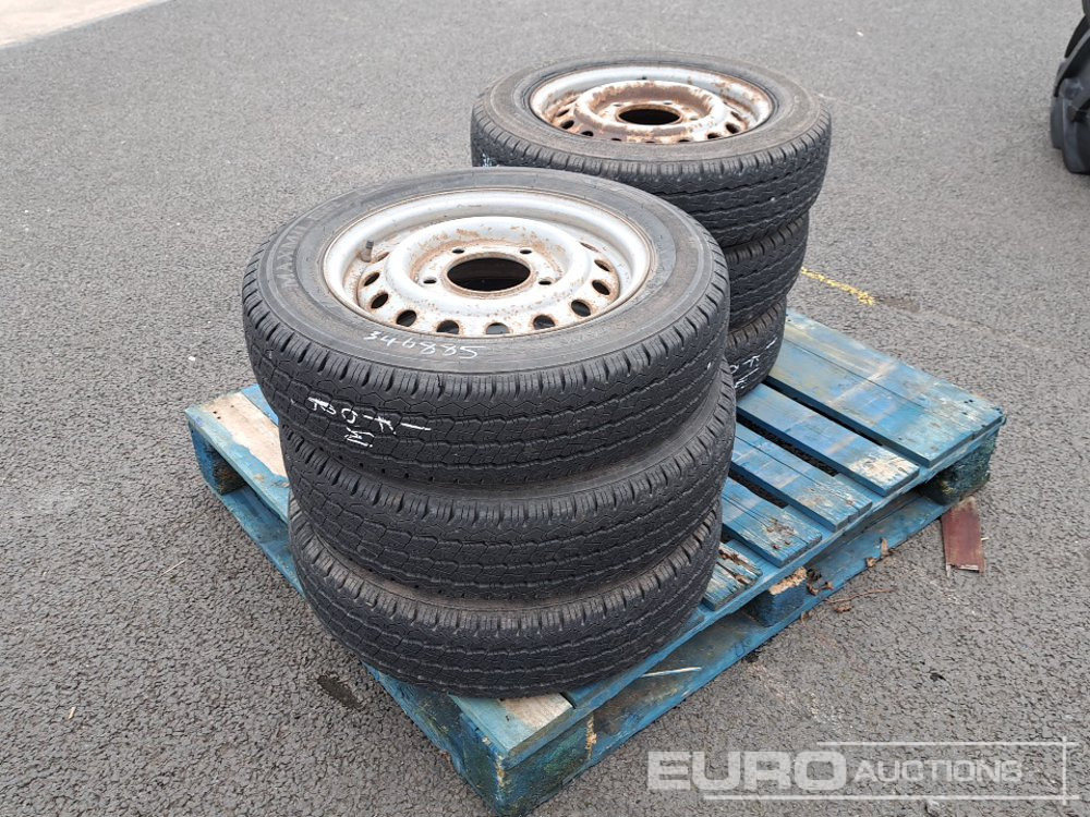 175/75R16 Tyre & Rim to suit Ivor Williams Trailer (6 of) - Pneu: photos 1 175/75R16 Tyre & Rim to suit Ivor Williams Trailer (6 of) - Pneu: photos 1