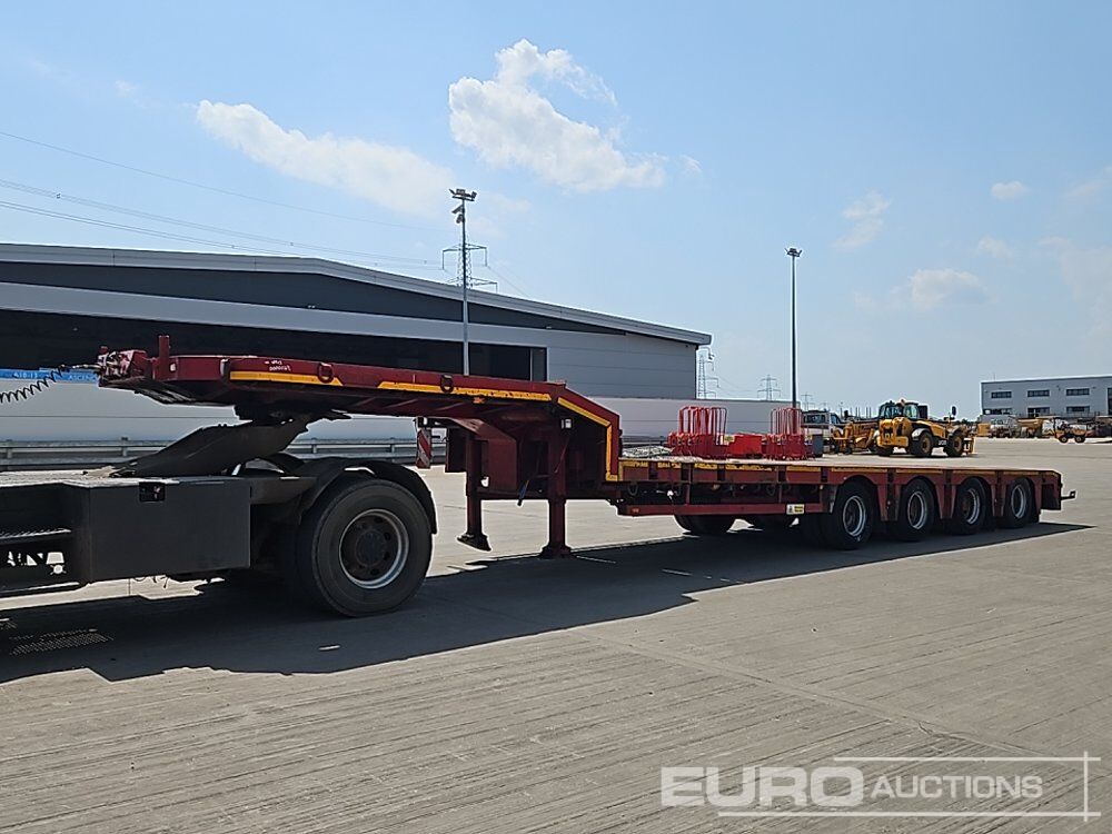 2003 Nooteboom 4 Axle Extendable Step Frame Low Loader Trailer, Outriggers, Rear Steer - Semi-remorque surbaissé: photos 1 2003 Nooteboom 4 Axle Extendable Step Frame Low Loader Trailer, Outriggers, Rear Steer - Semi-remorque surbaissé: photos 1
