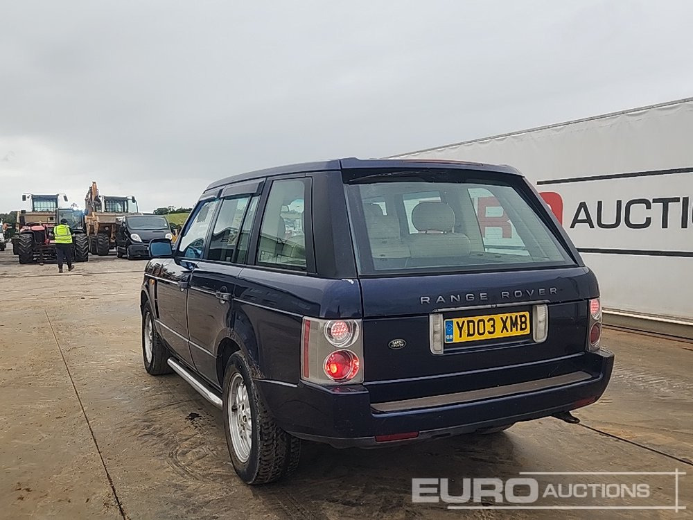 2003 Range Rover SE TD6 4WD Auto, Cruise Control, Lane Assist, Climate Control, A/C (Reg. Docs. Available) (NO VAT) - SUV: photos 3 2003 Range Rover SE TD6 4WD Auto, Cruise Control, Lane Assist, Climate Control, A/C (Reg. Docs. Available) (NO VAT) - SUV: photos 3