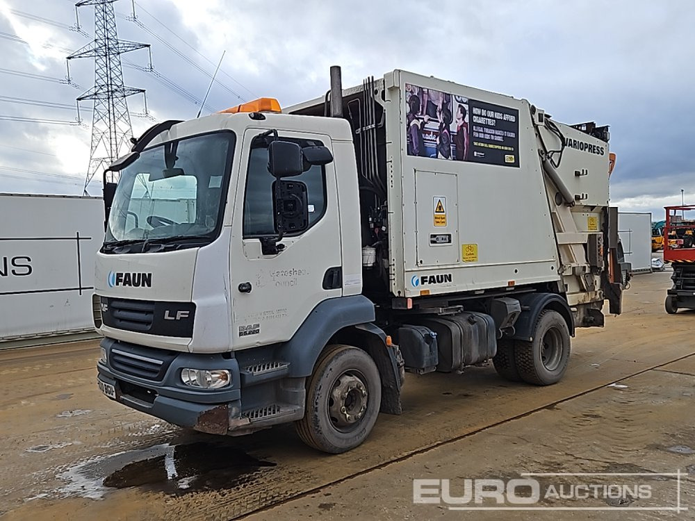 2010 DAF LF55.220 - Benne à ordures ménagères: photos 1 2010 DAF LF55.220 - Benne à ordures ménagères: photos 1