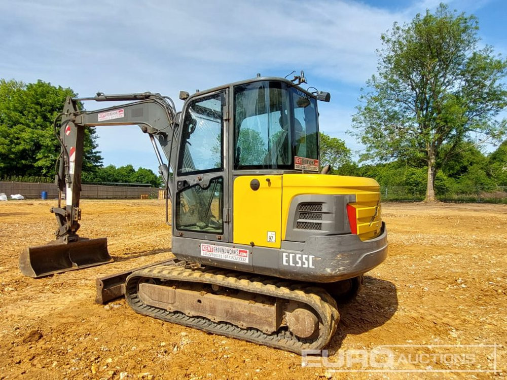 2010 Volvo EC55C - Mini pelle: photos 4 2010 Volvo EC55C - Mini pelle: photos 4