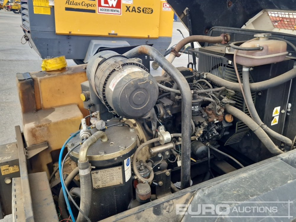 Compresseur d'air 2011 Doosan 731E 105CFM: photos 17