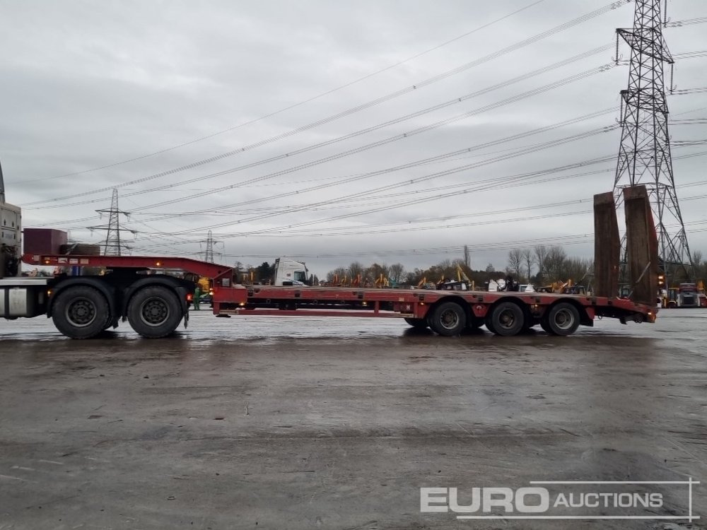2011 Faymonville Tri Axle Stepframe Low Loader Trailer, Out Riggers, Hydraulic Ramps - Semi-remorque surbaissé: photos 2 2011 Faymonville Tri Axle Stepframe Low Loader Trailer, Out Riggers, Hydraulic Ramps - Semi-remorque surbaissé: photos 2