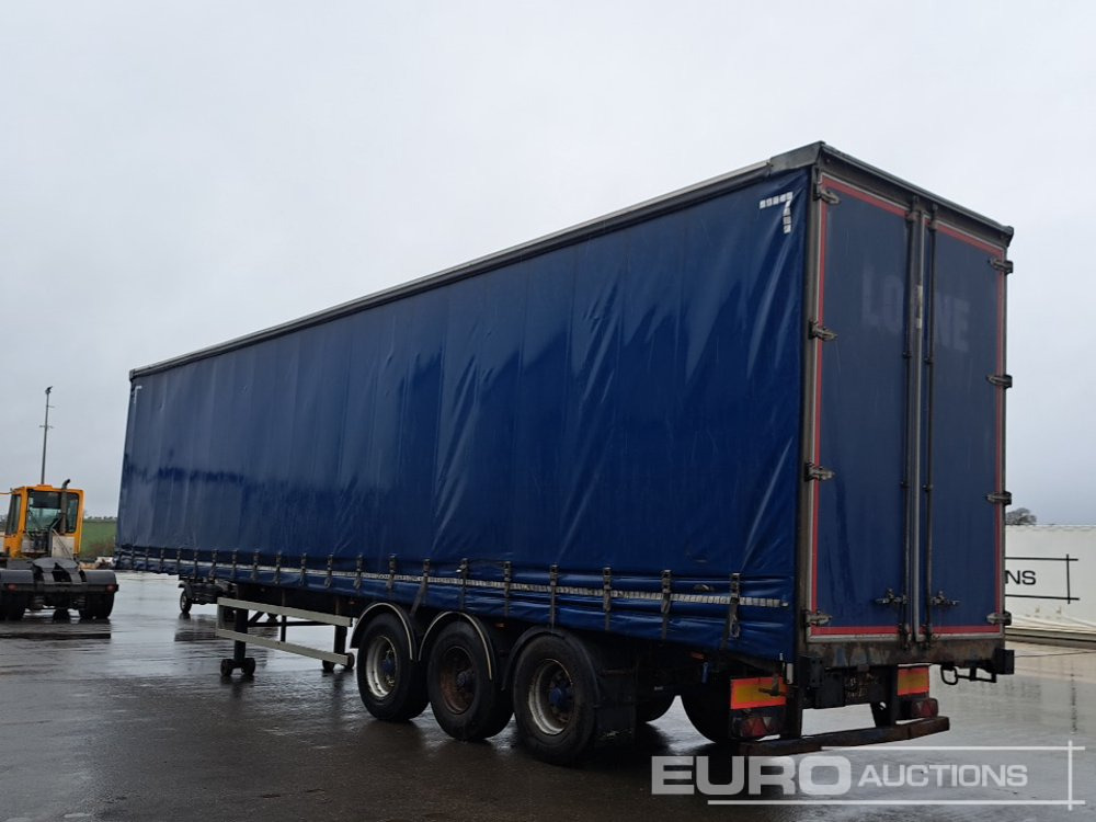 2012 SDC 45' Tri Axle Curtainsider Trailer, BPW Axles - Semi-remorque rideaux coulissants: photos 2 2012 SDC 45' Tri Axle Curtainsider Trailer, BPW Axles - Semi-remorque rideaux coulissants: photos 2