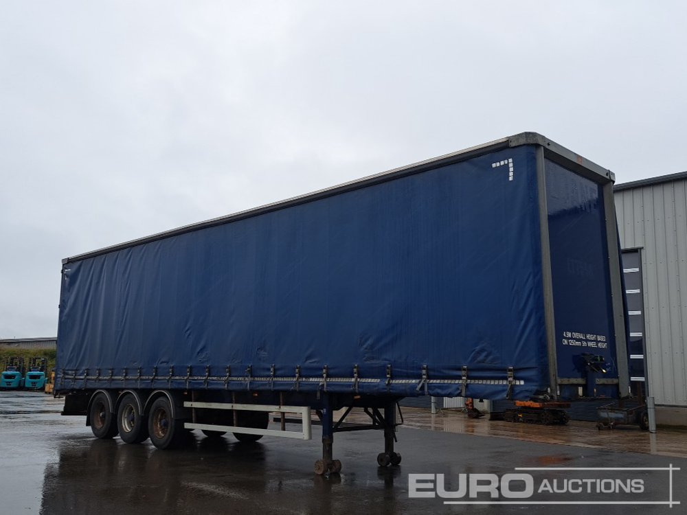 2012 SDC 45' Tri Axle Curtainsider Trailer, BPW Axles - Semi-remorque rideaux coulissants: photos 4 2012 SDC 45' Tri Axle Curtainsider Trailer, BPW Axles - Semi-remorque rideaux coulissants: photos 4