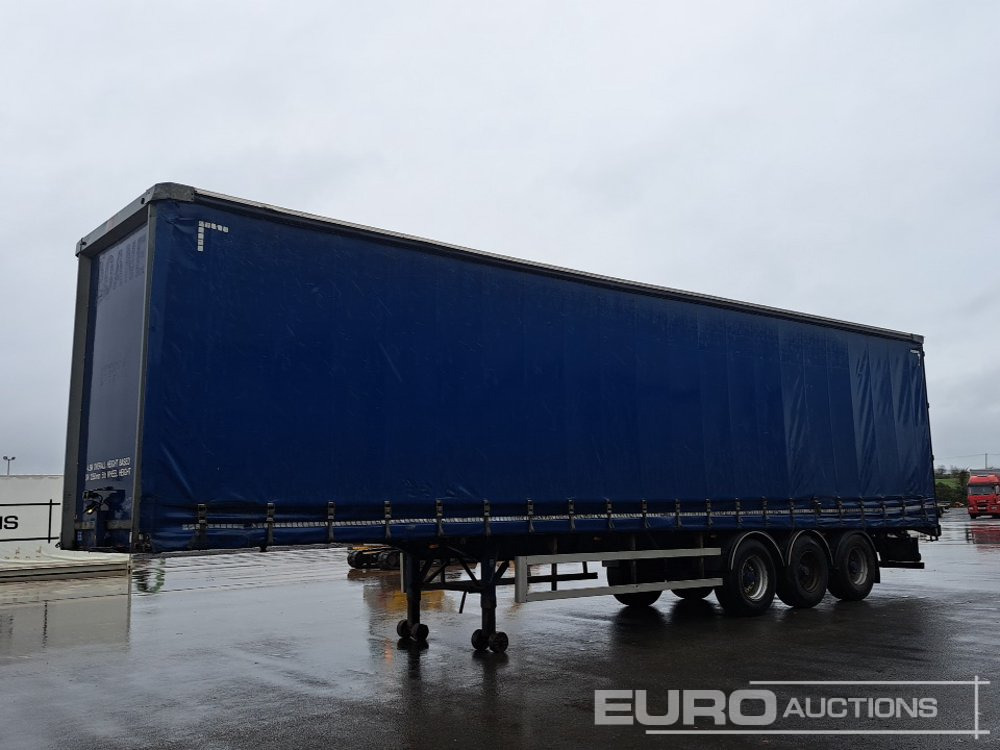 2012 SDC 45' Tri Axle Curtainsider Trailer, BPW Axles - Semi-remorque rideaux coulissants: photos 1 2012 SDC 45' Tri Axle Curtainsider Trailer, BPW Axles - Semi-remorque rideaux coulissants: photos 1