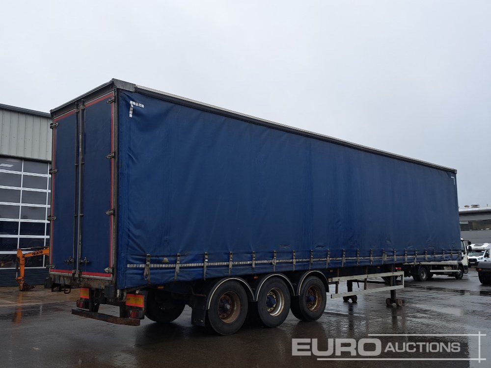 2012 SDC 45' Tri Axle Flat Trailer, BPW Axles - Semi-remorque rideaux coulissants: photos 3 2012 SDC 45' Tri Axle Flat Trailer, BPW Axles - Semi-remorque rideaux coulissants: photos 3