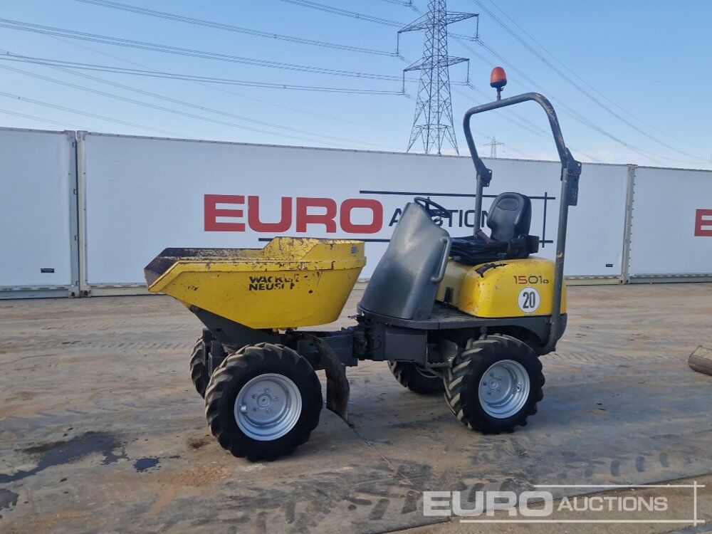 2012 Wacker Neuson 1501 - Mini tombereau: photos 1 2012 Wacker Neuson 1501 - Mini tombereau: photos 1