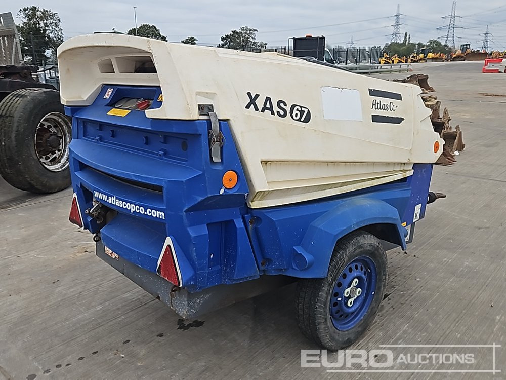2013 Atlas Copco XAS67 130CFM - Compresseur d'air: photos 5 2013 Atlas Copco XAS67 130CFM - Compresseur d'air: photos 5